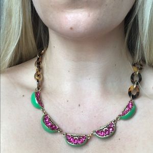 Betsey Johnson Watermelon necklace